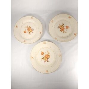 3 Mikasa China 8 1/4" Salad luncheon Plates Marseilles Dishwasher Microwave Safe